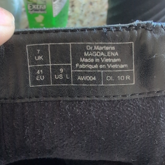 Dr. Martens Magdalena Black Leather Ankle Boots - Picture 5 of 5